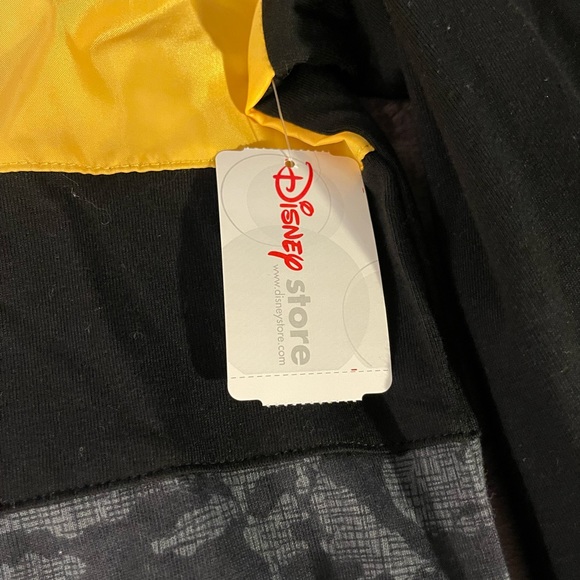 DISNEY WORLD STAR WARS REBEL BLACK & GOLD CAMO ZIP UP HOODIE MENS LG - Picture 3 of 4